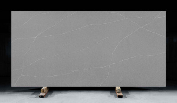 5001灰白根石英石.0 5001 Grey Vein White Quartz