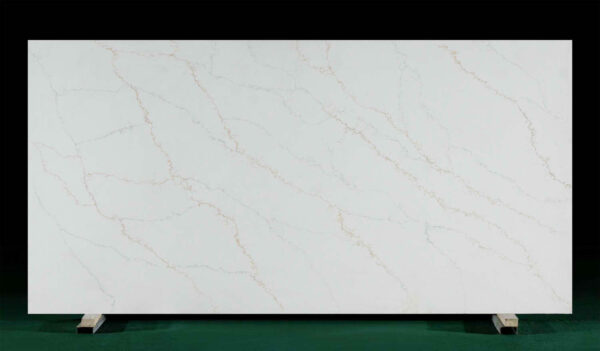 Grey Embroidered Vein White Jade Quartz